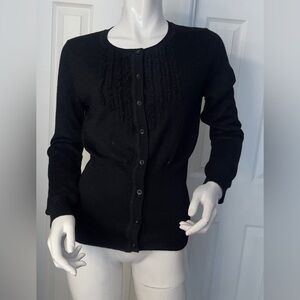 ‼️Wool Mango Elegant Black Women's Cardigan